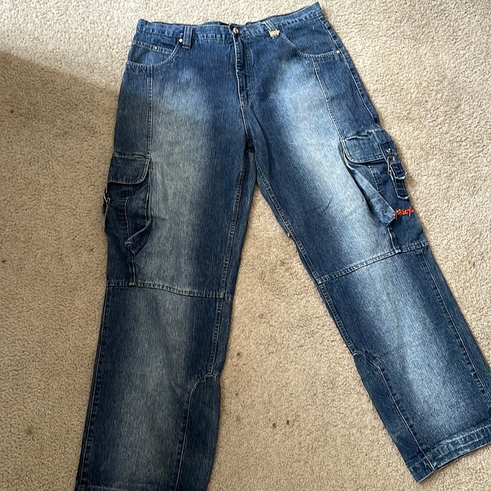 RAVE JEANS Phat farm biggy bigs y2k baggy jeans